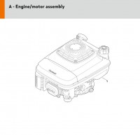 Stihl FJ180V-BS51 Kawasaki FJ Gasoline Engine Spare Parts